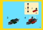 Notice / Instructions de Montage - LEGO - Creator - 31015 - La locomotive: Page 25