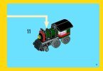 Notice / Instructions de Montage - LEGO - Creator - 31015 - La locomotive: Page 11