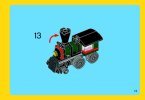 Notice / Instructions de Montage - LEGO - Creator - 31015 - La locomotive: Page 13