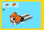 Notice / Instructions de Montage - LEGO - Creator - 31017 - La décapotable orange: Page 20