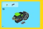 Notice / Instructions de Montage - LEGO - Creator - 31018 - Le chopper: Page 22