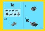 Notice / Instructions de Montage - LEGO - Creator - 31018 - Le chopper: Page 27