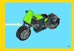 Notice / Instructions de Montage - LEGO - Creator - 31018 - Le chopper: Page 35