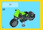 Notice / Instructions de Montage - LEGO - Creator - 31018 - Le chopper: Page 36