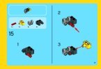 Notice / Instructions de Montage - LEGO - Creator - 31018 - Le chopper: Page 17