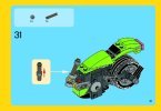 Notice / Instructions de Montage - LEGO - Creator - 31018 - Le chopper: Page 41