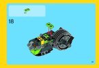 Notice / Instructions de Montage - LEGO - Creator - 31018 - Le chopper: Page 21