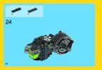 Notice / Instructions de Montage - LEGO - Creator - 31018 - Le chopper: Page 28