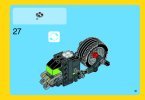 Notice / Instructions de Montage - LEGO - Creator - 31018 - Le chopper: Page 31