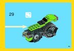 Notice / Instructions de Montage - LEGO - Creator - 31018 - Le chopper: Page 39