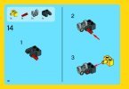 Notice / Instructions de Montage - LEGO - Creator - 31018 - Le chopper: Page 16