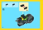 Notice / Instructions de Montage - LEGO - Creator - 31018 - Le chopper: Page 18