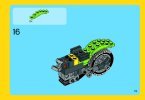 Notice / Instructions de Montage - LEGO - Creator - 31018 - Le chopper: Page 19