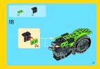 Notice / Instructions de Montage - LEGO - Creator - 31018 - Le chopper: Page 21