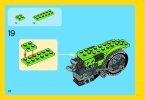 Notice / Instructions de Montage - LEGO - Creator - 31018 - Le chopper: Page 22