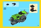 Notice / Instructions de Montage - LEGO - Creator - 31018 - Le chopper: Page 25