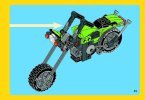 Notice / Instructions de Montage - LEGO - Creator - 31018 - Le chopper: Page 49