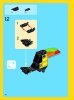 Notice / Instructions de Montage - LEGO - Creator - 31019 - Les animaux de la forêt: Page 10