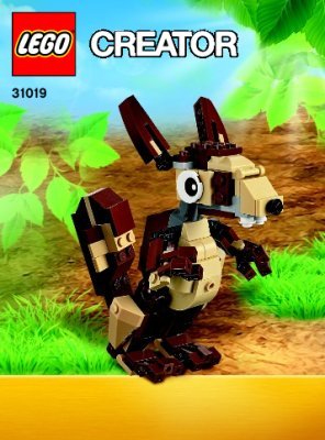 Notice / Instructions de Montage - LEGO - Creator - 31019 - Les animaux de la forêt: Page 1