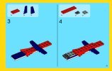 Notice / Instructions de Montage - LEGO - Creator - 31020 - L'avion à double hélices: Page 15