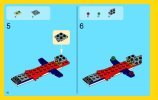 Notice / Instructions de Montage - LEGO - Creator - 31020 - L'avion à double hélices: Page 16