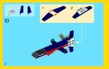 Notice / Instructions de Montage - LEGO - Creator - 31020 - L'avion à double hélices: Page 20