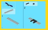 Notice / Instructions de Montage - LEGO - Creator - 31020 - L'avion à double hélices: Page 8