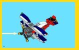 Notice / Instructions de Montage - LEGO - Creator - 31020 - L'avion à double hélices: Page 34