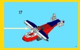 Notice / Instructions de Montage - LEGO - Creator - 31020 - L'avion à double hélices: Page 21