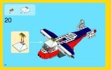 Notice / Instructions de Montage - LEGO - Creator - 31020 - L'avion à double hélices: Page 24