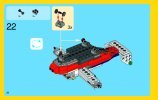 Notice / Instructions de Montage - LEGO - Creator - 31020 - L'avion à double hélices: Page 26