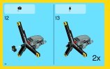 Notice / Instructions de Montage - LEGO - Creator - 31020 - L'avion à double hélices: Page 34