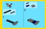 Notice / Instructions de Montage - LEGO - Creator - 31020 - L'avion à double hélices: Page 3