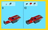 Notice / Instructions de Montage - LEGO - Creator - 31020 - L'avion à double hélices: Page 6