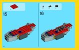 Notice / Instructions de Montage - LEGO - Creator - 31020 - L'avion à double hélices: Page 10