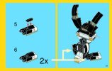 Notice / Instructions de Montage - LEGO - Creator - 31021 - Mes animaux de compagnie: Page 33