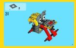 Notice / Instructions de Montage - LEGO - Creator - 31022 - Le quad turbo: Page 31