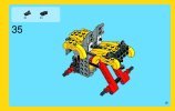 Notice / Instructions de Montage - LEGO - Creator - 31022 - Le quad turbo: Page 35