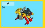 Notice / Instructions de Montage - LEGO - Creator - 31022 - Le quad turbo: Page 38