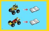 Notice / Instructions de Montage - LEGO - Creator - 31022 - Le quad turbo: Page 2