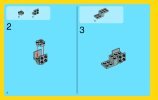 Notice / Instructions de Montage - LEGO - Creator - 31022 - Le quad turbo: Page 4