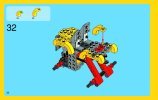 Notice / Instructions de Montage - LEGO - Creator - 31022 - Le quad turbo: Page 32