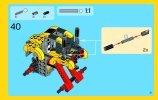 Notice / Instructions de Montage - LEGO - Creator - 31022 - Le quad turbo: Page 41