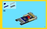 Notice / Instructions de Montage - LEGO - Creator - 31023 - Les bolides jaunes: Page 13