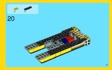 Notice / Instructions de Montage - LEGO - Creator - 31023 - Les bolides jaunes: Page 19