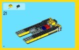 Notice / Instructions de Montage - LEGO - Creator - 31023 - Les bolides jaunes: Page 20