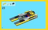 Notice / Instructions de Montage - LEGO - Creator - 31023 - Les bolides jaunes: Page 22