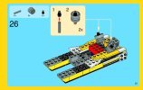 Notice / Instructions de Montage - LEGO - Creator - 31023 - Les bolides jaunes: Page 25