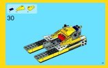 Notice / Instructions de Montage - LEGO - Creator - 31023 - Les bolides jaunes: Page 29