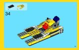 Notice / Instructions de Montage - LEGO - Creator - 31023 - Les bolides jaunes: Page 33